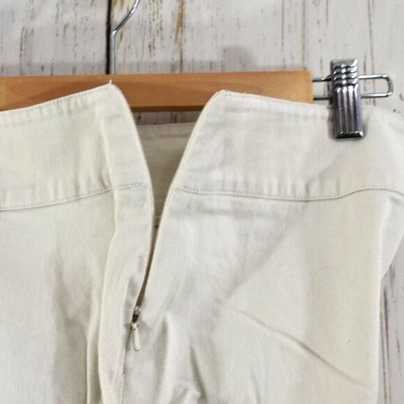 Women's Rock & Rose Stretch Capri Pants Side Zipper Casual SIZE 9 Tan - Picture 9 of 10